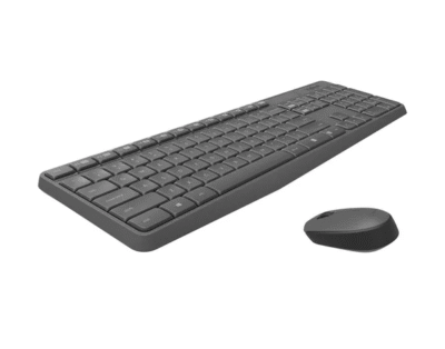 Logitech Combo Teclado + Mouse Mk235 Wireless Inalámbricos