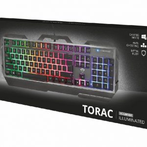 Trust Torac Illuminated Gaming Keyboard  Gxt 856