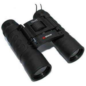 Braun Binocular 10X25 Negro