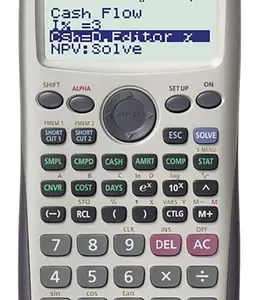 Casio Calculadora Financiera FC-100V