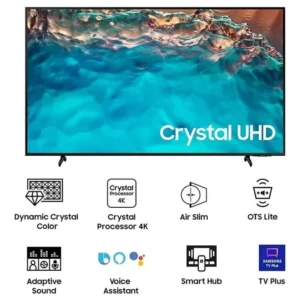 Samsung Smart TV Series 8 75BU8000 Crystal 4K 75″