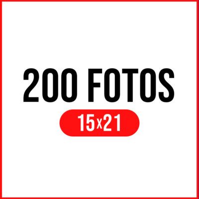 Pack 6: 200 Fotos 15x21