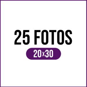 Pack 1: 25 Fotos 20×30