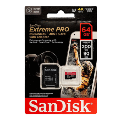 Tarjeta De Memoria Sandisk Extreme Pro 64gb