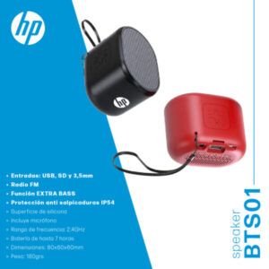 Parlante BT Hp BtS01