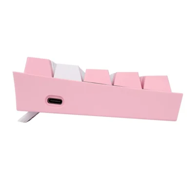 Teclado Gamer Redragon K616 Fizz Rgb Pro Blanco Y Rosa - Image 3