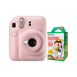 Fuji Instax Mini 12 Rosa Pastel + Pack 20 Fotos