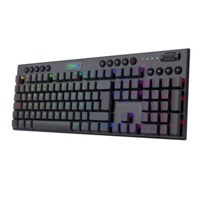 Teclado Gamer Redragon K618 Sp Horus Fs Rgb Switch Rojo - Image 3