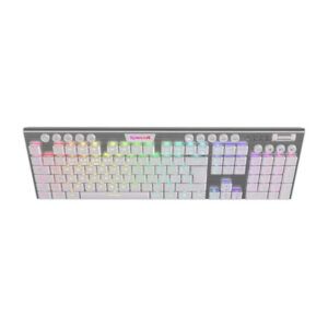Teclado Gamer Cableado Redragon Horus White Fs K619 Rgb