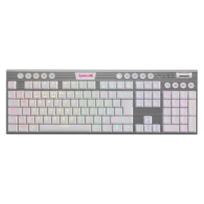 Teclado Gamer Cableado Redragon Horus White Fs K619 Rgb - Image 6