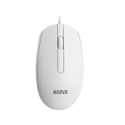 Mouse Marvo MS003 Blanco Usb