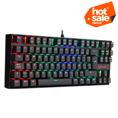 Teclado Mecánico Kumara Rainbow Black K552-kr-sp Red Switch