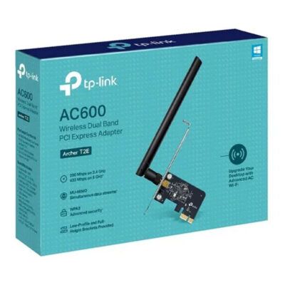 Adaptador De Red Tp-link Pcie Archer T2e Ac600 Dual Band