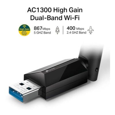 Adaptador Usb Wifi Tp-link Archer T3u Plus Ac1300 - Image 2