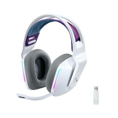 Auriculares gamer inalámbricos Logitech G Series G733  Blanco
