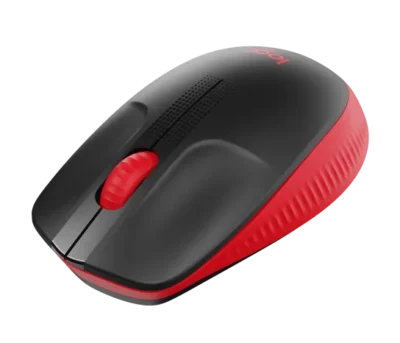 Mouse Logitech M190 Full-Size Wireless Rojo