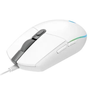 Logitech Mouse G203 Gaming Blanco