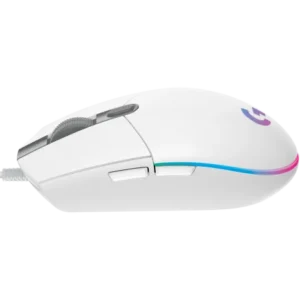 Logitech Mouse G203 Gaming Blanco