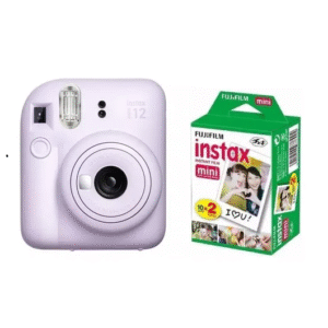 Fuji Instax Mini 12 Lila Púrpura+ Pack 20 Fotos