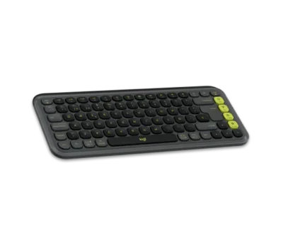 Logitech POP Icon Combo Teclado y Mouse Grafito y Verde - Image 5