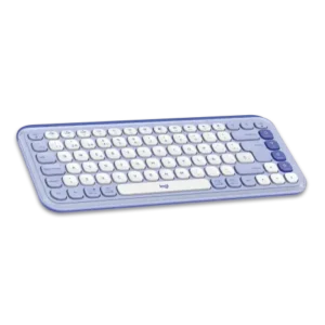 Logitech POP Icon Combo Teclado y Mouse Lila y Blanco Crudo