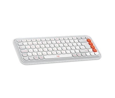 Logitech POP Icon Combo Teclado y Mouse Grafito y Verde - Image 2