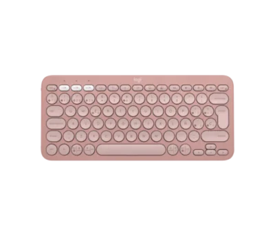 Logitech Teclado Inalámbrico Multidevice K380 Tono Rosado