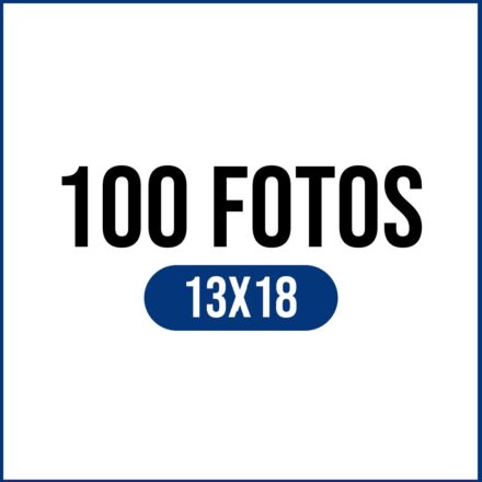 Pack 4: 100 Fotos 13x18