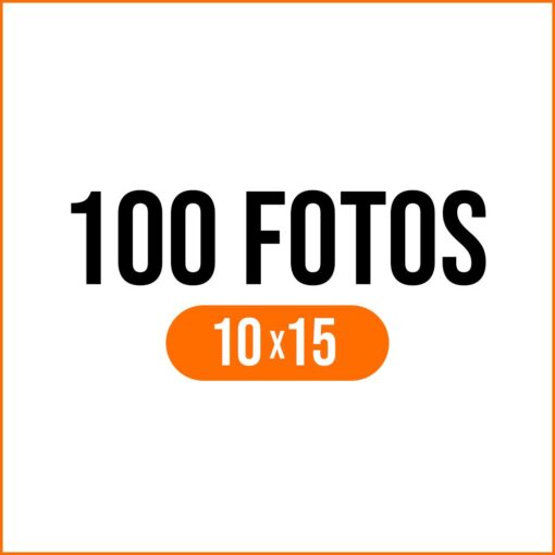 Pack 4: 100 Fotos 10X15