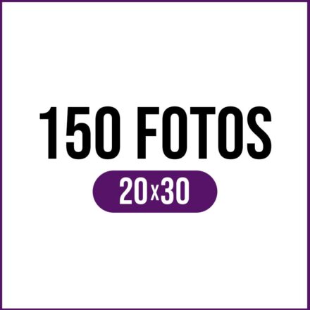 Pack 5: 150 Fotos 20x30