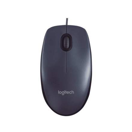 Logitech Mouse M90 Usb Negro