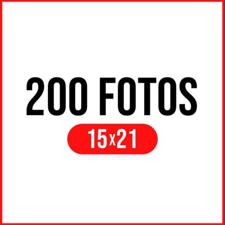 Pack 6: 200 Fotos 15x21