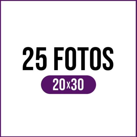 Pack 1: 25 Fotos 20x30
