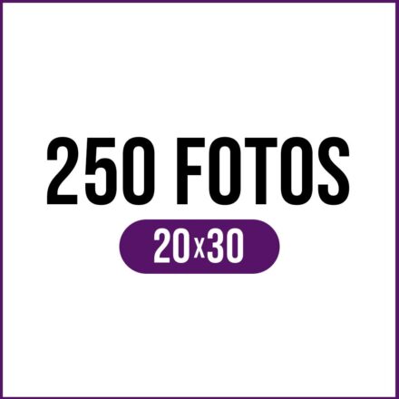 Pack 7: 250 Fotos 20x30
