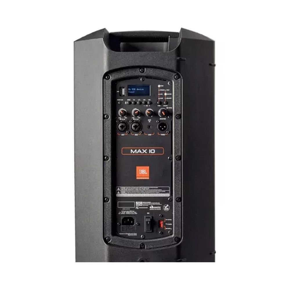 Bafle Potenciado Jbl Max 10" 250w Rms - Imagen 3