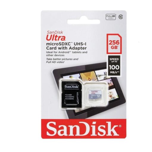 Tarjeta De Memoria Sandisk 256gb Clase 10