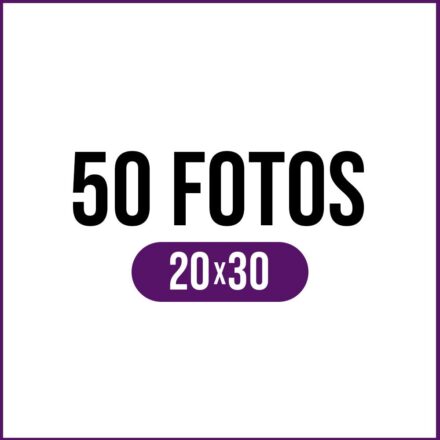 Pack 2: 50 Fotos 20x30
