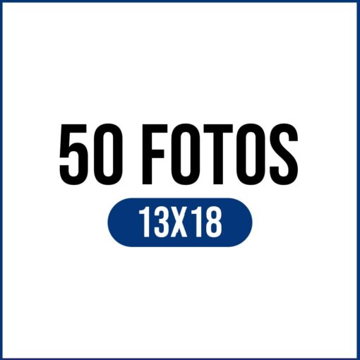 Pack 2: 50 Fotos 13x18