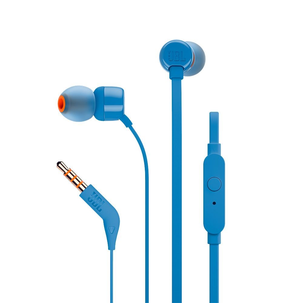JBL Auricular Tune T110 In Ear Earphones Azul