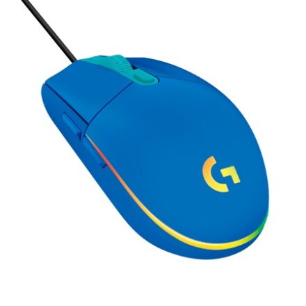 Logitech Mouse G203 Gaming Azul