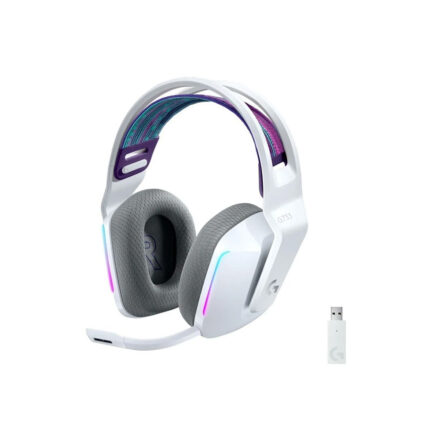 Logitech Auriculares inalámbricos G733 Blanco LIGHTSPEED con LIGHTSYNC