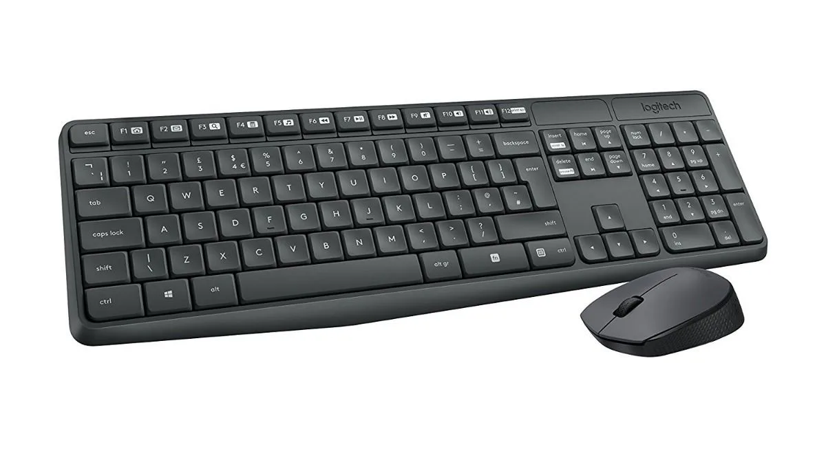 Logitech Combo Teclado + Mouse Mk235 Wireless Inalámbricos - Imagen 2