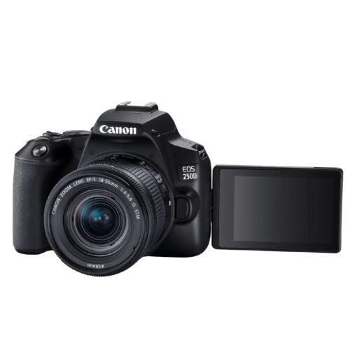 Camara Canon Eos 250D 18-55mm Kit Reflex Profesional