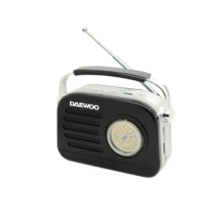 Daewoo Radio Portatil Dual Retro Vintage Di-Rh-220 Bluetooth