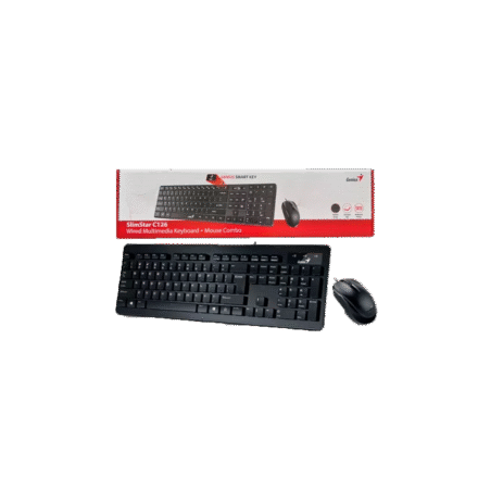 Genius Combo Teclado Y Mouse Usb C126
