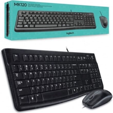 Alternative view of Logitech Combo Teclado + Mouse Mk120 Usb