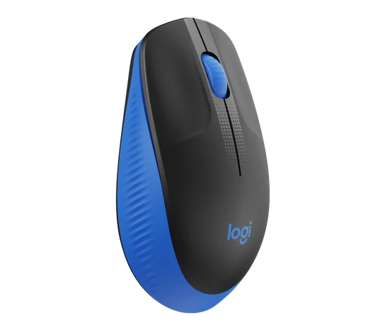 Mouse Logitech M190 Full-Size Wireless Azul - Imagen 2