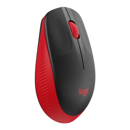 Alternative view of Mouse Logitech M190 Full-Size Wireless Rojo