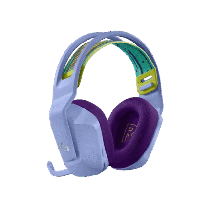 Logitech Auriculares inalámbricos G733 Lila LIGHTSPEED con LIGHTSYNC
