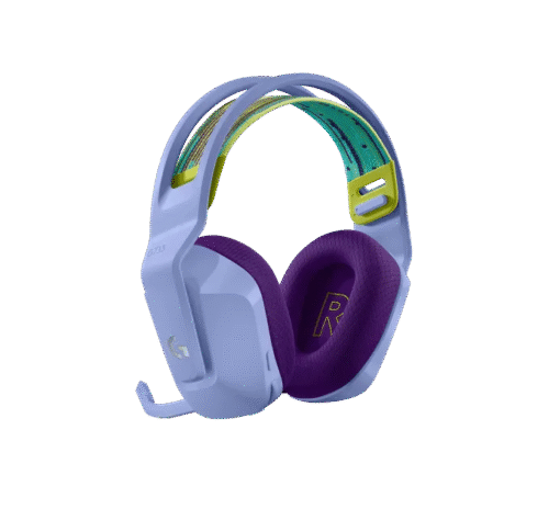 Logitech Auriculares inalámbricos G733 Lila LIGHTSPEED con LIGHTSYNC